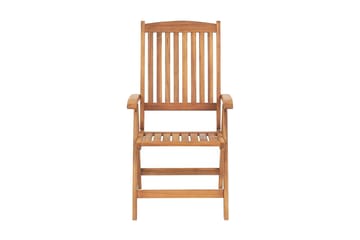 Balkongset av Utebord och 2 Utestolar gråbeige JAVA - Trä/natur - Utemöbler & utemiljö - Utegrupp - Cafegrupp & cafeset