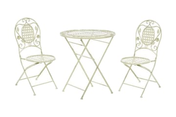 Balkongset av Utebord och 2 Utestolar ljusgrön BIVIO - Grön - Utemöbler & utemiljö - Utegrupp - Cafegrupp & cafeset