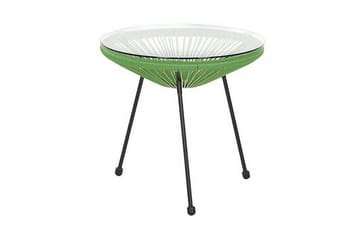 Balkongset Cayaco 70 cm + 2 Utestolar - Konstrotting/Grön - Utemöbler & utemiljö - Utegrupp - Cafegrupp & cafeset