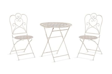 Balkongset Dovidio - Beige - Utemöbler & utemiljö - Utegrupp - Cafegrupp & cafeset