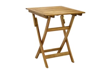 Balkongset Finlay 60x60 cm + 2 Utestolar - Akacia - Utemöbler & utemiljö - Utegrupp - Cafegrupp & cafeset