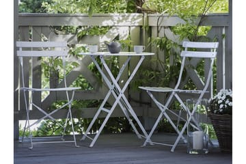 Balkongset Fiori 45,5 cm - Vit - Utemöbler & utemiljö - Utegrupp - Cafegrupp & cafeset