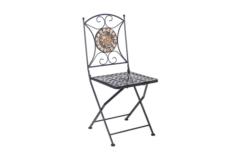Balkongset Mosaic Utebord Och 2 Utestolar D60xh70 cm - Utemöbler & utemiljö - Utegrupp - Cafegrupp & cafeset