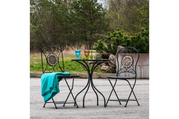 Balkongset Mosaic Utebord Och 2 Utestolar D60xh70 cm - Utemöbler & utemiljö - Utegrupp - Cafegrupp & cafeset