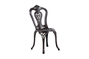 Balkongset Radogna 65 cm + 2 Utestolar - Brun - Utemöbler & utemiljö - Utegrupp - Cafegrupp & cafeset