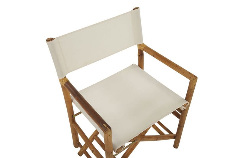 Balkongset vit/beige MOLISE/SPELLO - Trä/natur - Utemöbler & utemiljö - Utegrupp - Cafegrupp & cafeset