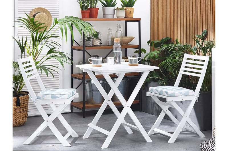 Caféset Villasayas - Vit - Utemöbler & utemiljö - Utegrupp - Cafegrupp & cafeset