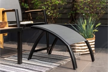 Caféset Panama 50x50 cm + 2 Utestolar Grå - Lifestyle Garden - Utemöbler & utemiljö - Utegrupp - Cafegrupp & cafeset