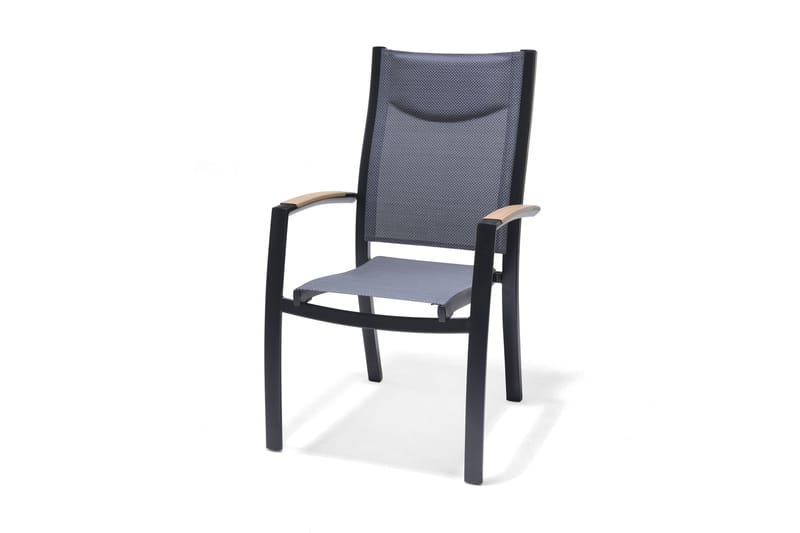 Caféset Panama 50x50 cm + 2 Utestolar Grå - Lifestyle Garden - Utemöbler & utemiljö - Utegrupp - Cafegrupp & cafeset