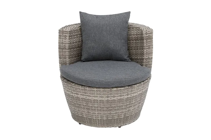 Capri Balkongmöbelset 54 cm - Grå - Utemöbler & utemiljö - Utegrupp - Cafegrupp & cafeset