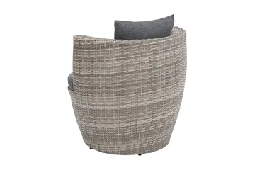 Capri Balkongmöbelset 54 cm - Grå - Utemöbler & utemiljö - Utegrupp - Cafegrupp & cafeset