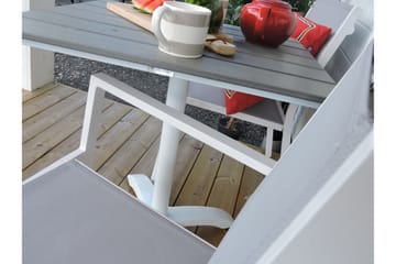 Colorado Caféset 70 cm + 2 st Copacabana Karmstolar - Vit - Utemöbler & utemiljö - Utegrupp - Cafegrupp & cafeset