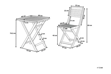 Cordido Caféset - Vit - Utemöbler & utemiljö - Utegrupp - Cafegrupp & cafeset