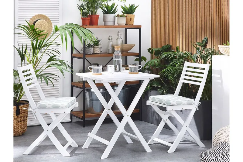 Cordido Caféset - Vit - Utemöbler & utemiljö - Utegrupp - Cafegrupp & cafeset