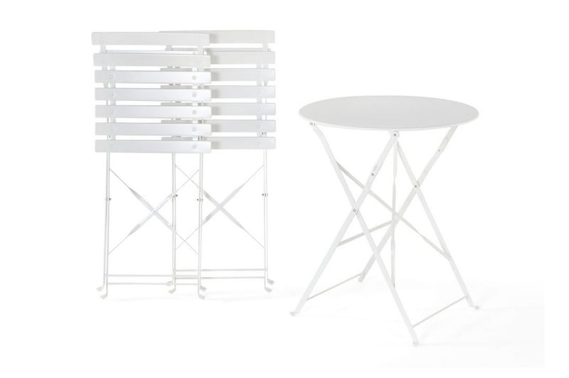Fiori Balkongset 45,5 cm - Vit - Utemöbler & utemiljö - Utegrupp - Cafegrupp & cafeset