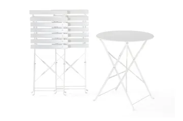 Fiori Balkongset 45,5 cm - Vit - Utemöbler & utemiljö - Utegrupp - Cafegrupp & cafeset