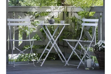 Fiori Balkongset 45,5 cm - Vit - Utemöbler & utemiljö - Utegrupp - Cafegrupp & cafeset