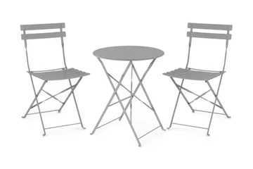 Fiori Balkongset 52 cm - Grå - Utemöbler & utemiljö - Utegrupp - Cafegrupp & cafeset