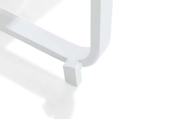 Flippy Cafégrupp 90 Rund + 4 Las Vegas Karmstol - Vit/Teak - Utemöbler & utemiljö - Utegrupp - Cafegrupp & cafeset