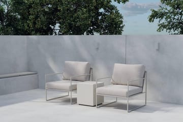 Cafégrupp Lissabon Utomhus - Beige - Utemöbler & utemiljö - Utegrupp - Cafegrupp & cafeset