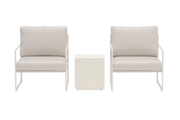 Cafégrupp Lissabon Utomhus - Beige - Utemöbler & utemiljö - Utegrupp - Cafegrupp & cafeset