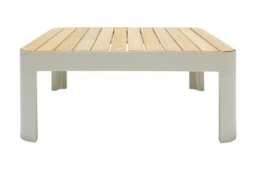 Loungegrupp Portals 4-sits - Vit/Teak - Utemöbler & utemiljö - Utegrupp - Cafegrupp & cafeset