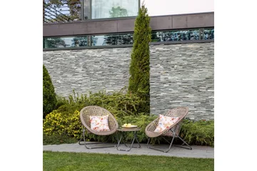 Möbelset TURKU 2 Utestolar och Utebord hopfällbart - Utemöbler & utemiljö - Utegrupp - Cafegrupp & cafeset