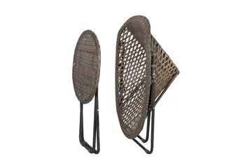 Möbelset TURKU 2 Utestolar och Utebord hopfällbart - Utemöbler & utemiljö - Utegrupp - Cafegrupp & cafeset