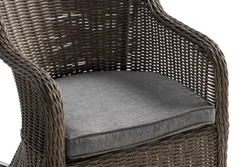 Marcus Caféset med 2 Light Fåtöljer m Dyna - Grå - Utemöbler & utemiljö - Utegrupp - Cafegrupp & cafeset