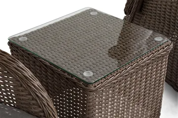 Marcus Caféset med 2 Reclinerfåtöljer Utomhus m Dyna - Natur - Utemöbler & utemiljö - Utegrupp - Cafegrupp & cafeset