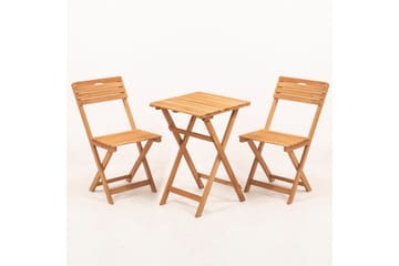 Natsume Caféset - Valnöt - Utemöbler & utemiljö - Utegrupp - Cafegrupp & cafeset