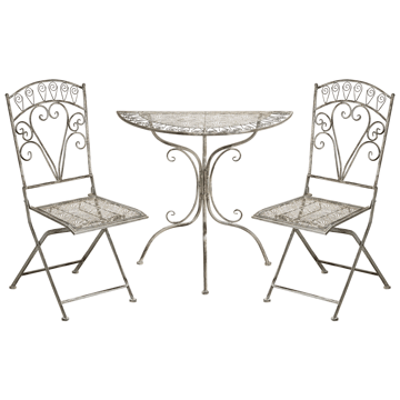 Cafégrupp Nurra - Grå - Utemöbler & utemiljö - Utegrupp - Cafegrupp & cafeset