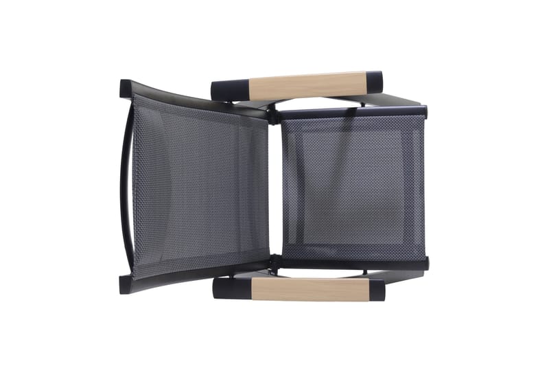 Panama Caféset 50x50 cm + 2 Utestolar Svart - Lifestyle Garden - Utemöbler & utemiljö - Utegrupp - Cafegrupp & cafeset