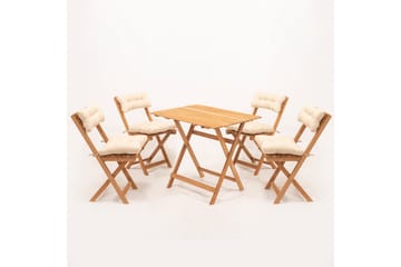 Parwati Caféset - Valnöt - Utemöbler & utemiljö - Utegrupp - Matgrupp utomhus