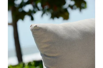 Portals Loungegrupp 2-sits - Teak/Vit - Utemöbler & utemiljö - Utegrupp - Cafegrupp & cafeset