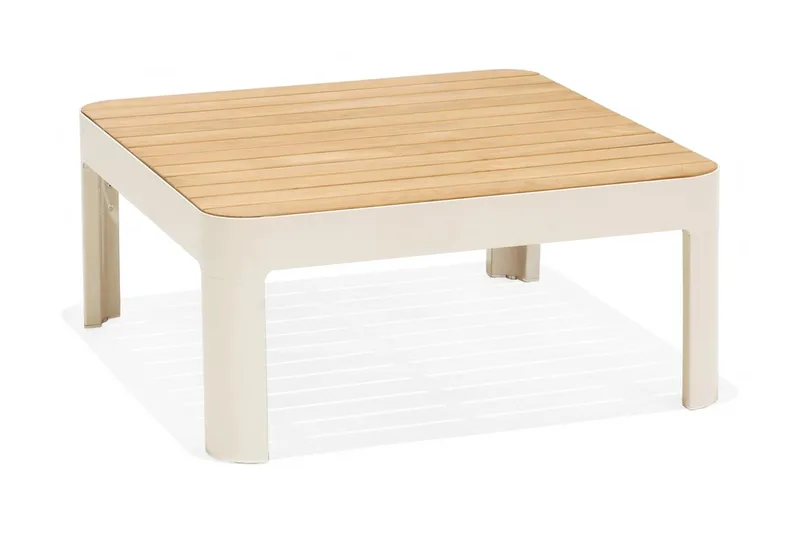 Portals Loungegrupp 4-sits - Vit/Teak - Utemöbler & utemiljö - Loungemöbler - Loungeset & loungegrupp