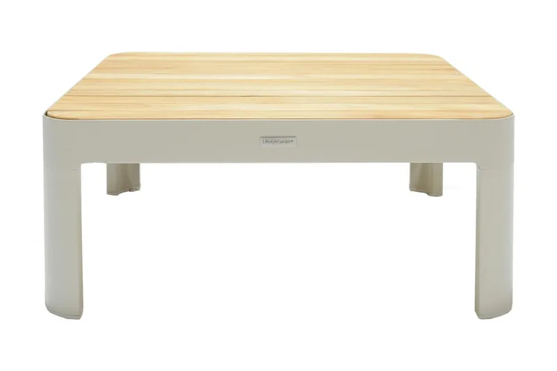 Portals Loungegrupp 4-sits - Vit/Teak - Utemöbler & utemiljö - Loungemöbler - Loungeset & loungegrupp