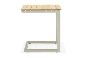 Portals Solsängset med Dyna - Vit/Trä - Utemöbler & utemiljö - Utegrupp - Cafegrupp & cafeset