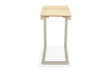 Portals Solsängset med Dyna - Vit/Trä - Utemöbler & utemiljö - Utegrupp - Cafegrupp & cafeset