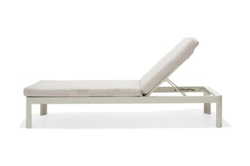 Portals Solsängset med Dyna - Vit/Trä - Utemöbler & utemiljö - Utegrupp - Cafegrupp & cafeset