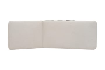 Portals Solsängset med Dyna - Vit/Trä - Utemöbler & utemiljö - Utegrupp - Cafegrupp & cafeset