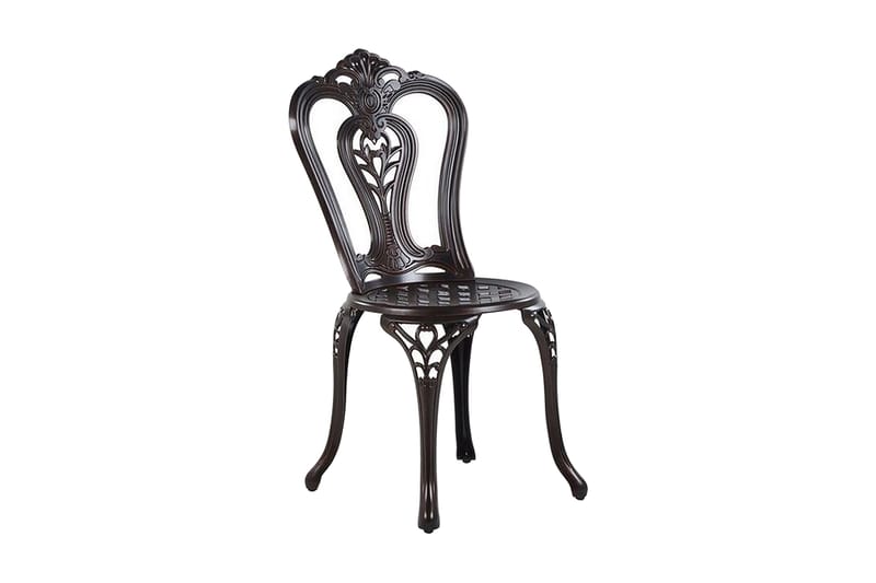 Radogna Balkongset 65 cm + 2 Utestolar - Brun - Utemöbler & utemiljö - Utegrupp - Cafegrupp & cafeset