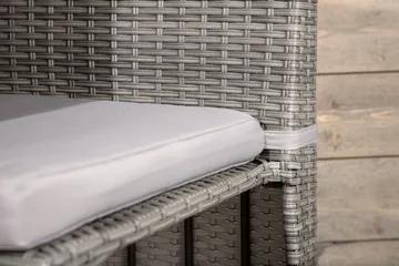 Savanna Caféset 50 cm + 2 Matstolar Utomhus - Grå - Utemöbler & utemiljö - Utegrupp - Cafegrupp & cafeset