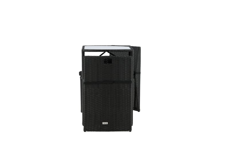 Savanna Caféset 50 cm + 2 Matstolar Utomhus - Svart - Utemöbler & utemiljö - Utegrupp - Cafegrupp & cafeset