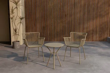 Cafégrupp Sifnos Utomhus - Beige - Utemöbler & utemiljö - Utegrupp - Cafegrupp & cafeset