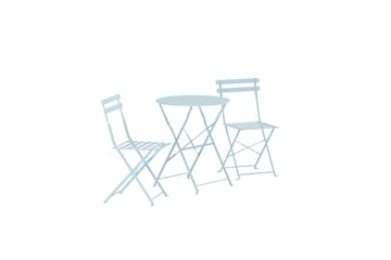 Cafégrupp Tao Utomhus - Ljusblå - Utemöbler & utemiljö - Utegrupp - Cafegrupp & cafeset