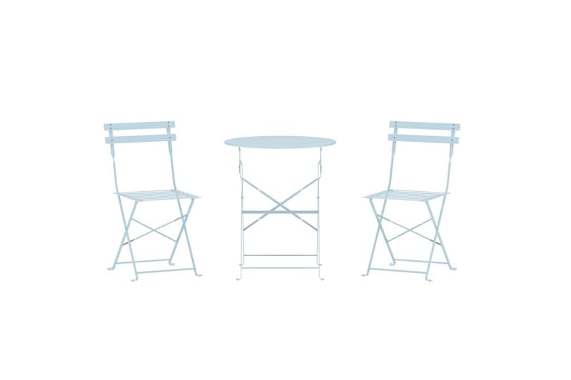 Cafégrupp Tao Utomhus - Ljusblå - Utemöbler & utemiljö - Utegrupp - Cafegrupp & cafeset