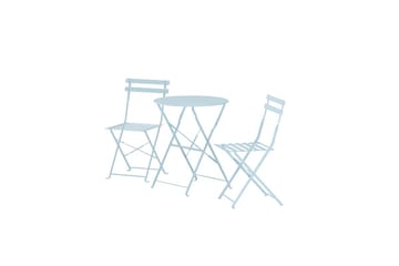 Cafégrupp Tao Utomhus - Ljusblå - Utemöbler & utemiljö - Utegrupp - Cafegrupp & cafeset
