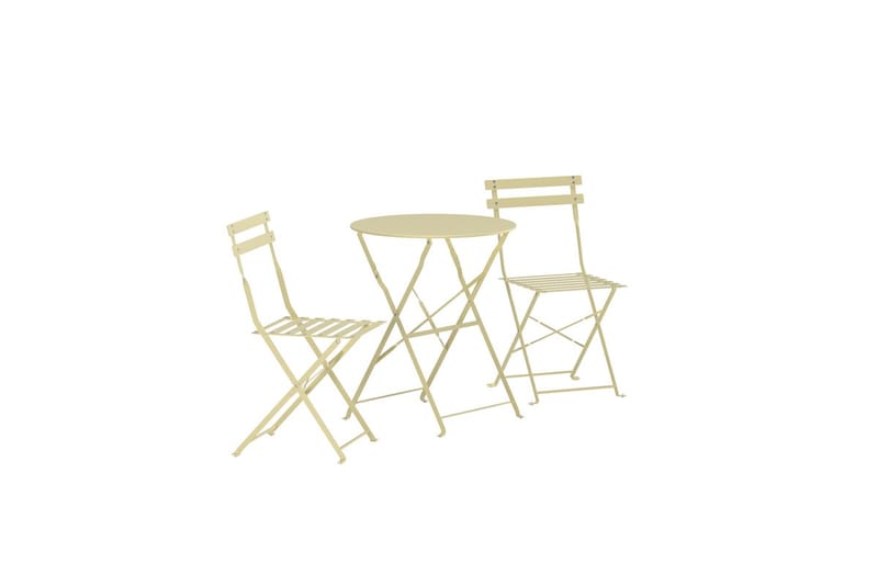 Cafégrupp Tao Utomhus - Ljusgul - Utemöbler & utemiljö - Utegrupp - Cafegrupp & cafeset