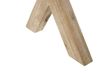 Trädgårdsset av Utebord och 4 pallar¸ 90 cmOLBIA - Grå - Utemöbler & utemiljö - Utegrupp - Cafegrupp & cafeset